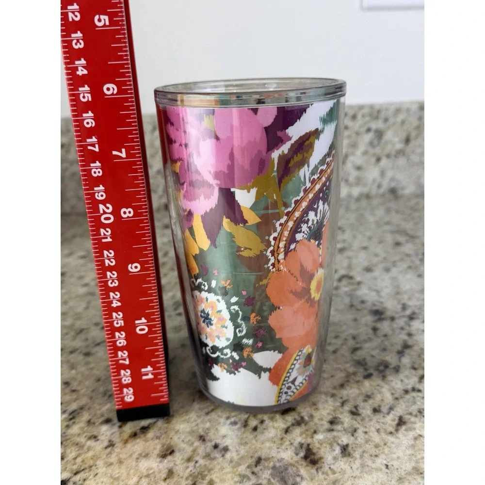 Tervis 16oz Tumbler Boho Multicolored Flowers Design
